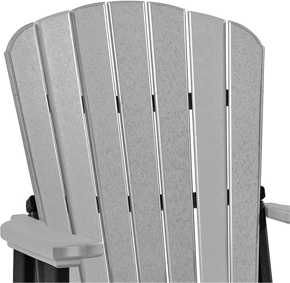 American Furniture Classics Double Center Table Glider, Light Gray