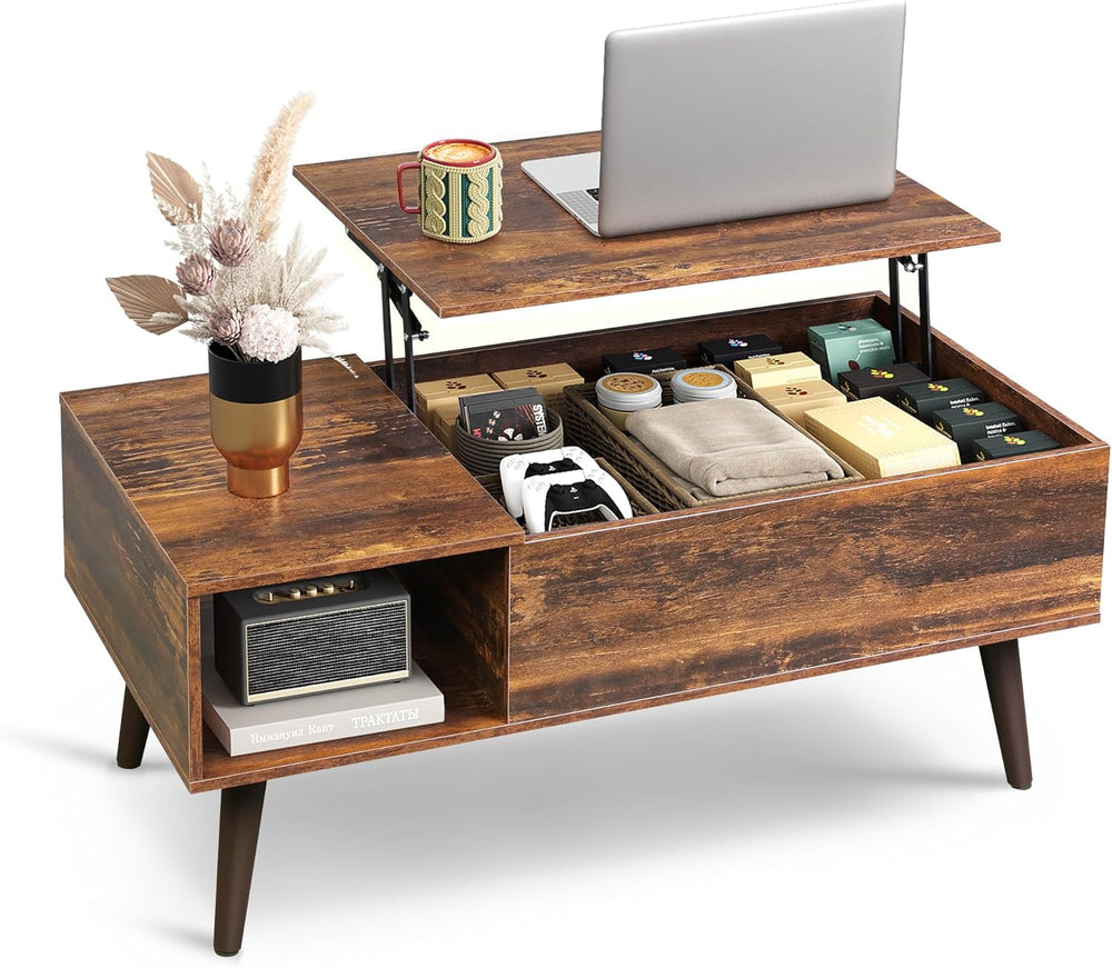 WLIVE Coffee Table with Storage & Lifting Top for Living Room, 21" S...