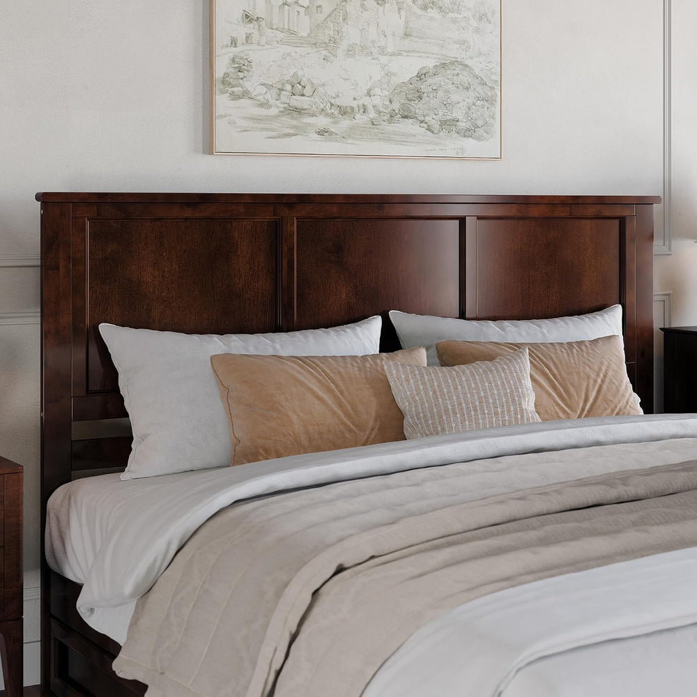 AFI, Felicity King Platform Bed with Panel Footboard & Storage Drawers, W...