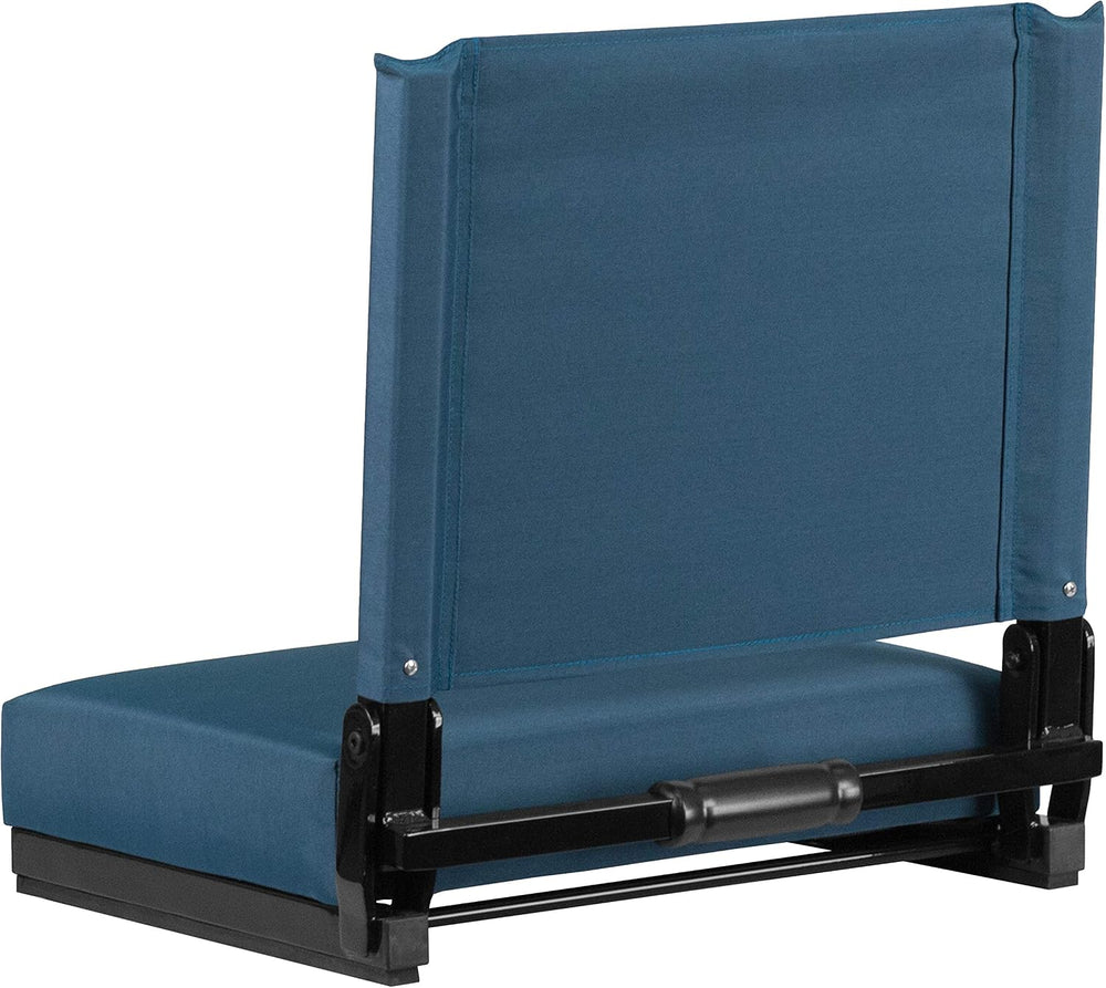 Flash Furniture Grandstand Portable Stadium Seat for Bleachers or Benches, Fo...