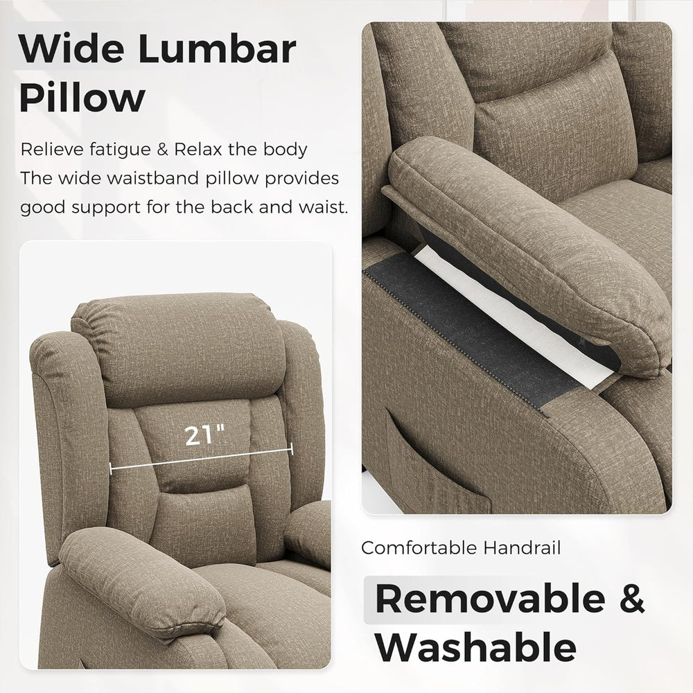 Amopatio Lift Recliner Chair for Elderly Upgraded Reclining Chairs Indoor Lou...