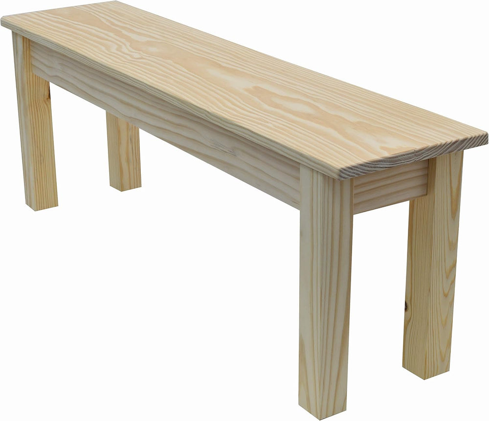 Unfinished Canvas Bench (30 inches)