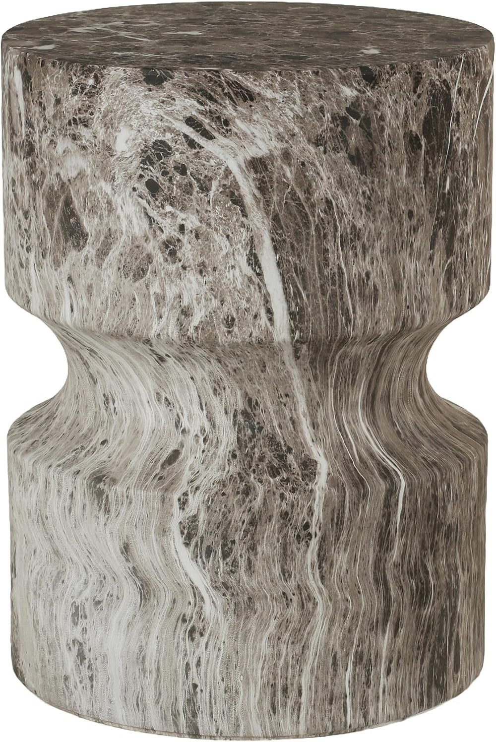 Modern End Table Cylindrical Side Table for Living Room,Farmhouse Nightstand ...