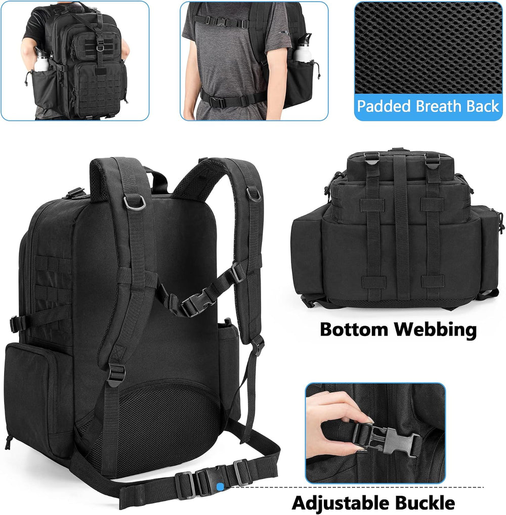 Damero Medical Tactical Backpack, Medical Supplies Bag with Top Y-Strap