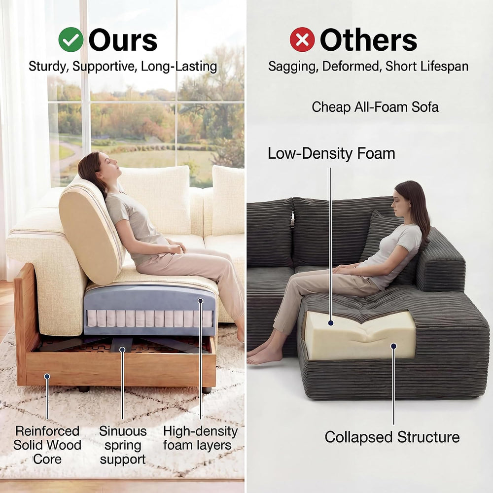 Welzona 75" Loveseat, Chenille Love Seat Sofa, Small Couch for Small Spa...