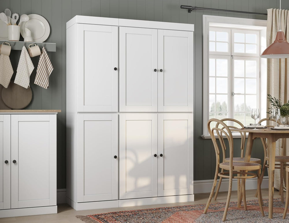 Palace Imports Solid Wood Tall Kitchen Pantry Cabinet - 71.5" H x 48.5&q...