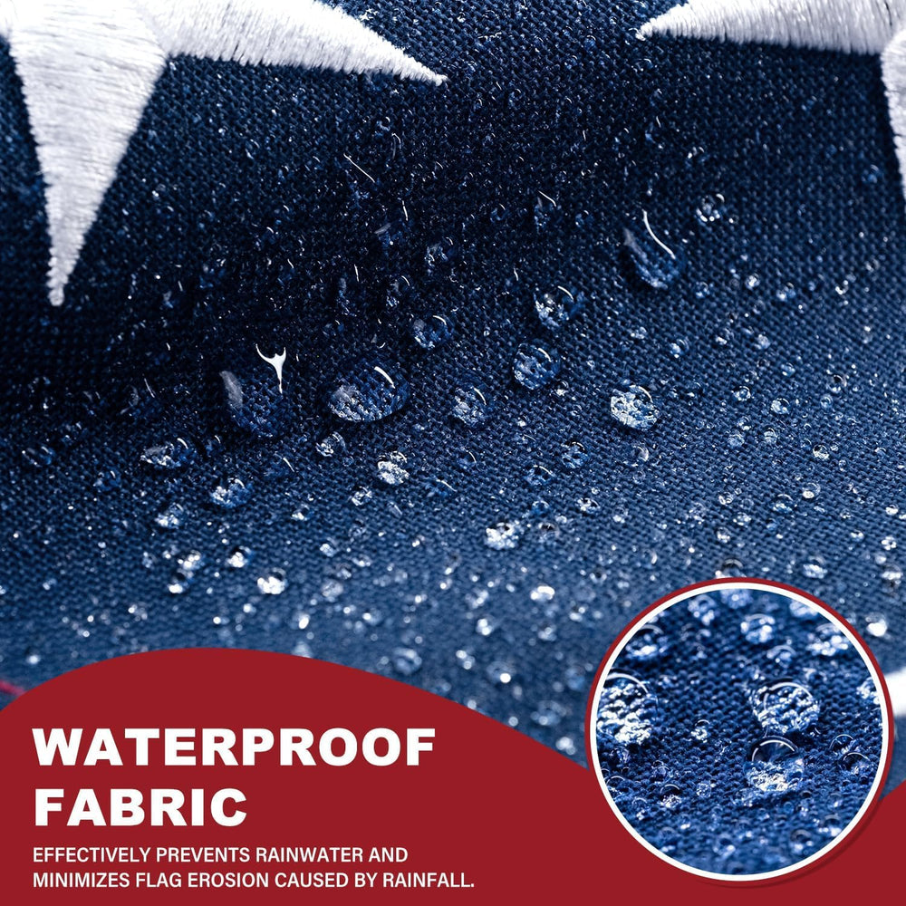 American Flag 4x6 ft for Outside, Tearproof Super Tough Series, Heavy Duty Sp...