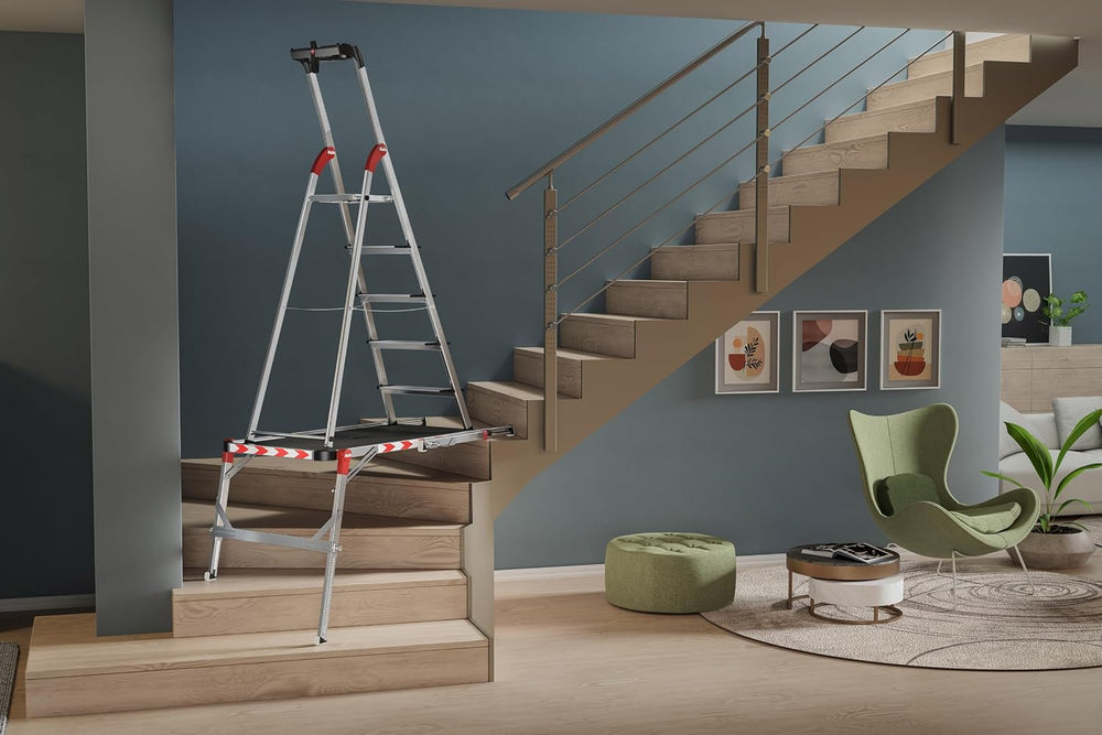 TP2 Plus Work & Staircase Platform Length and Height-Adjustable Telescopic