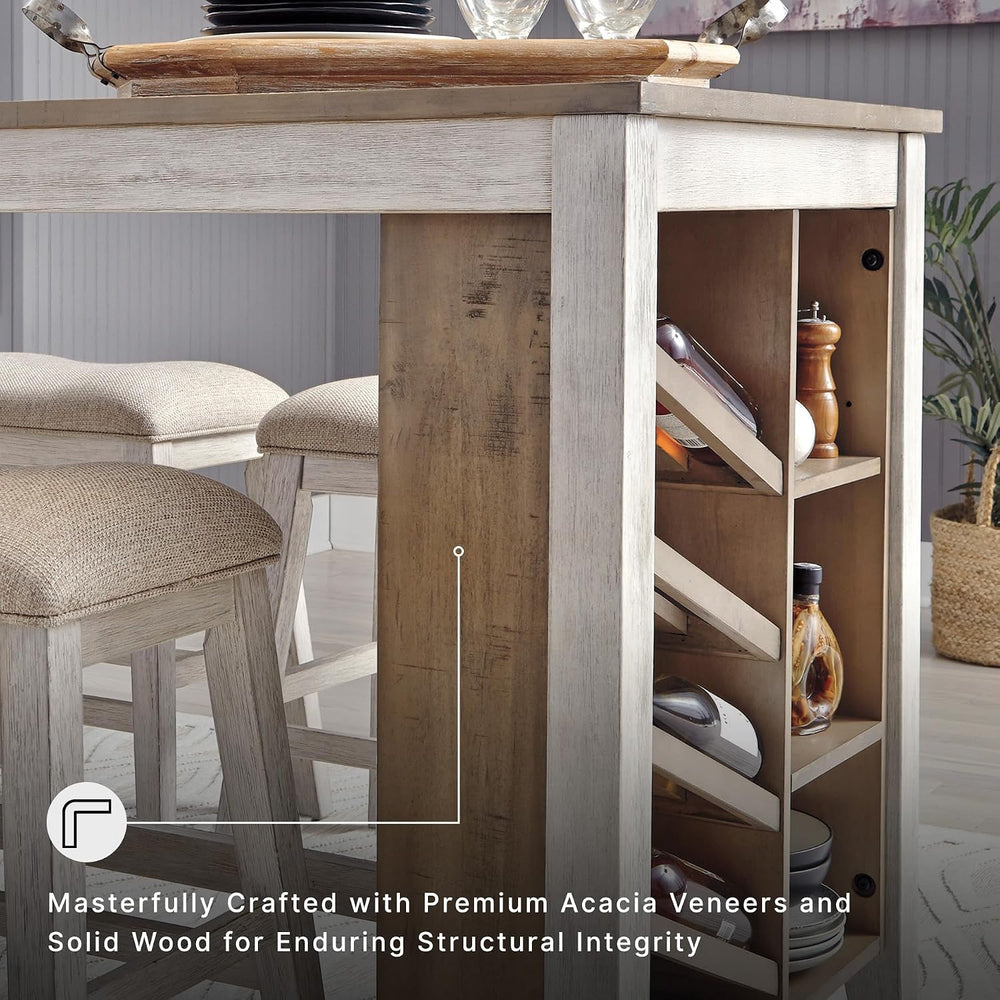 Signature Design by Ashley Skempton Counter Height Dining Table, 60 in