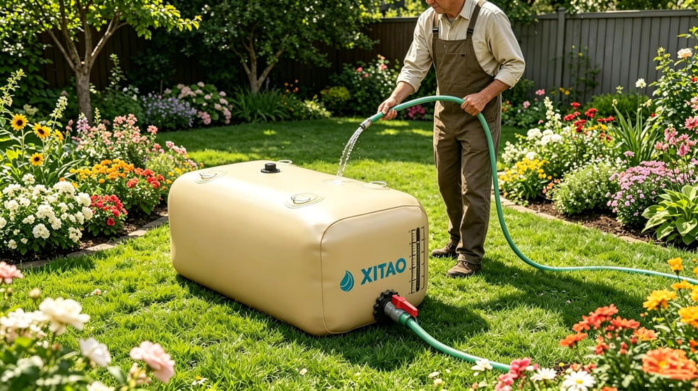 XITAO Water Bladder Storage Containers, Water Tank Foldable Portable Water St...