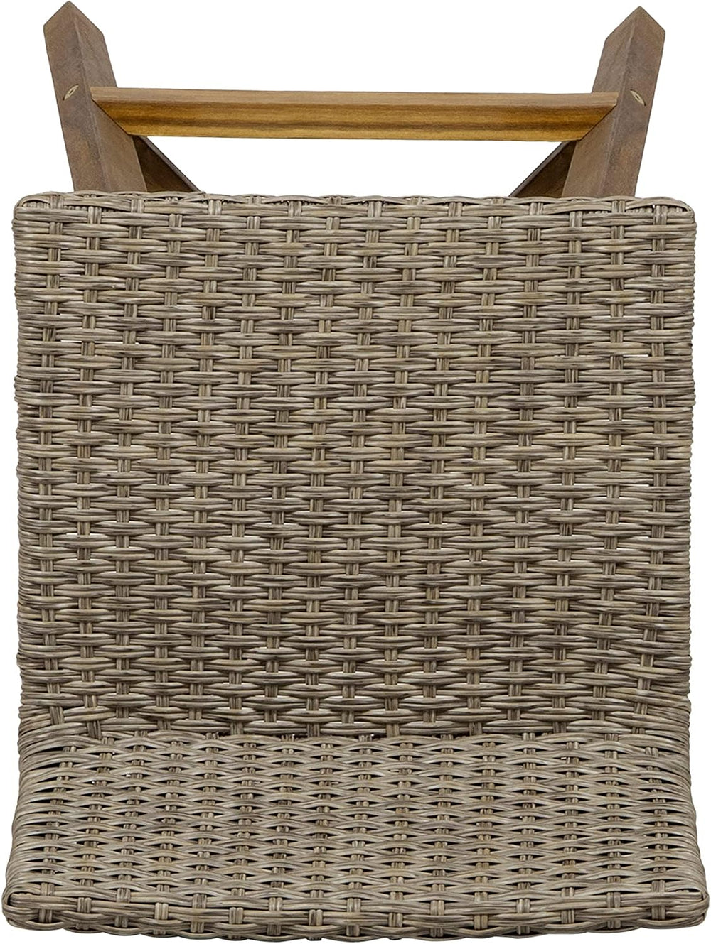 Christopher Knight Home La Brea Outdoor Acacia Wood and Wicker Barstools (Set...