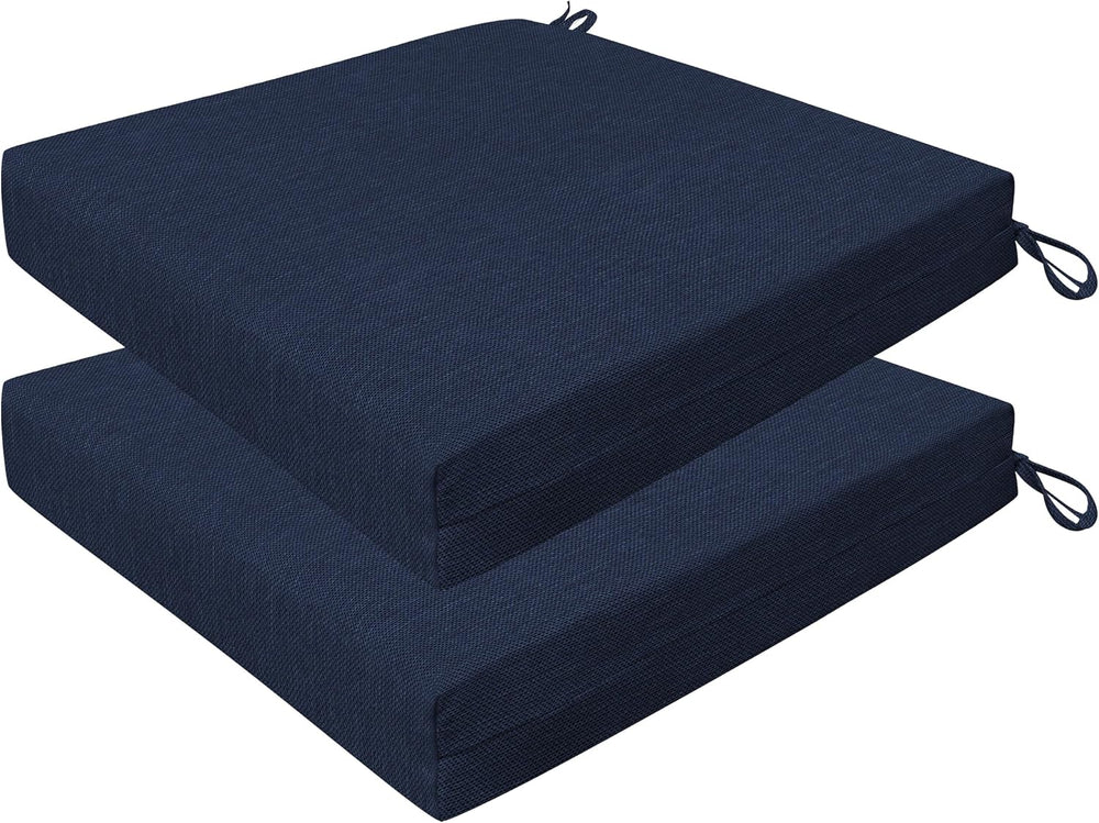 Honeycomb Outdoor Heritage Set of 2 Seat Pads for Patio Furniture, 20 x 20