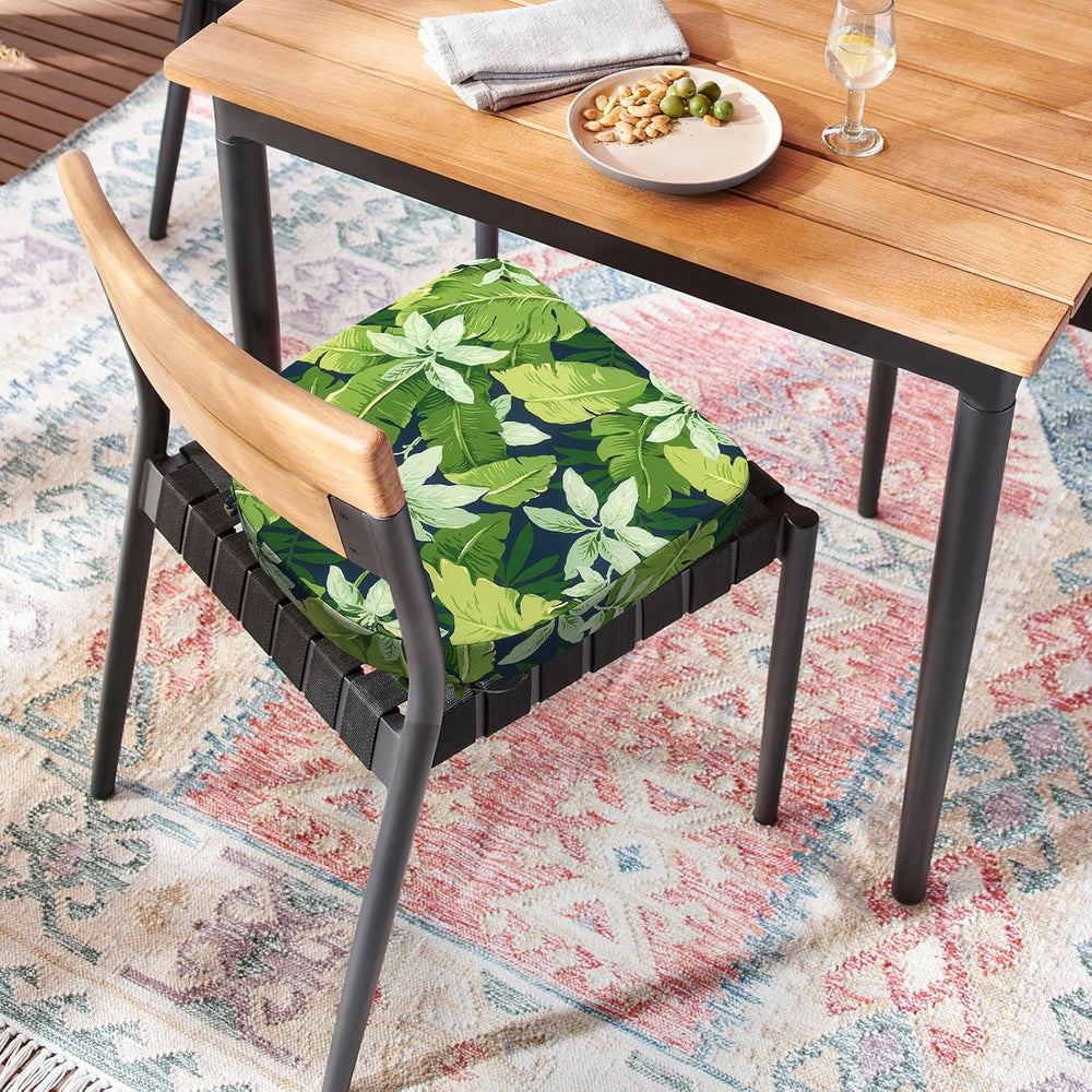 DYTXIII Outdoor Chair Cushions Set of 2, 19"x19"x2.5" Water Re...