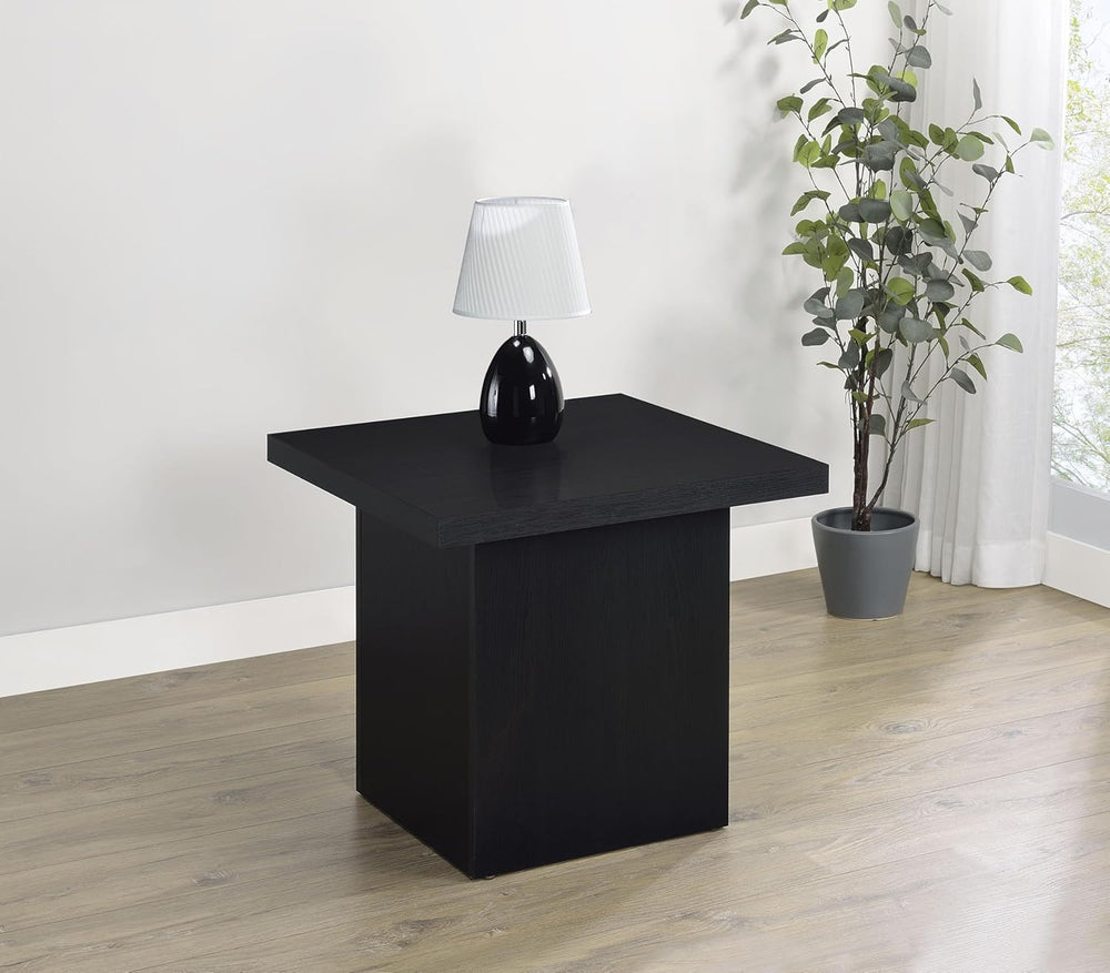 Coaster Home Furnishings - Devar - Wood - Square End Table with Thick Top, Pl...