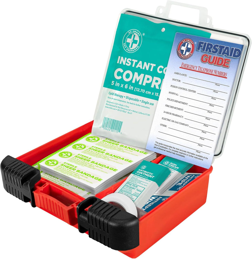Be Smart Get Prepared OSHA/ANSI First Aid Kit - 10 Person