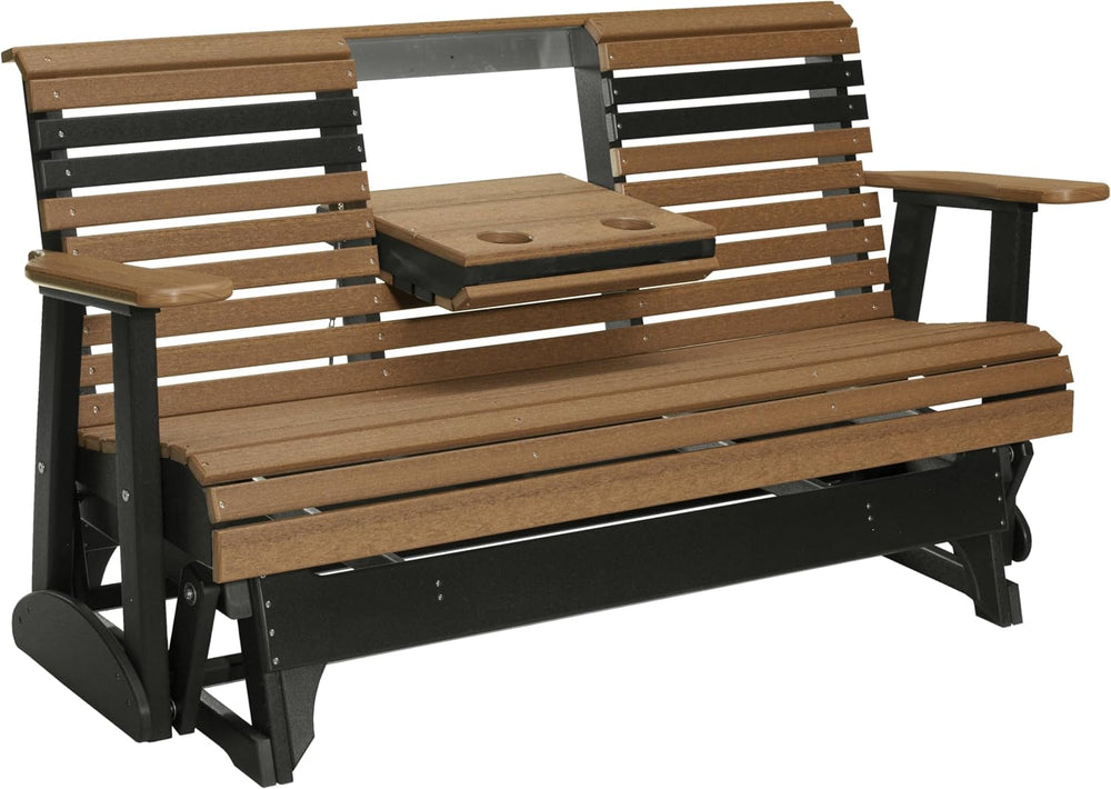 LuxCraft Plain Glider - 5' - Available in 14 Colors (Premium - Antique Ma...