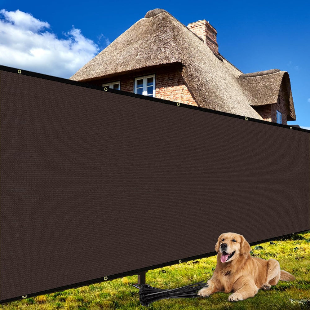 Shade&Beyond 4' X 25' Fence Privacy Screen Heavy Duty 170 GSM Fen...