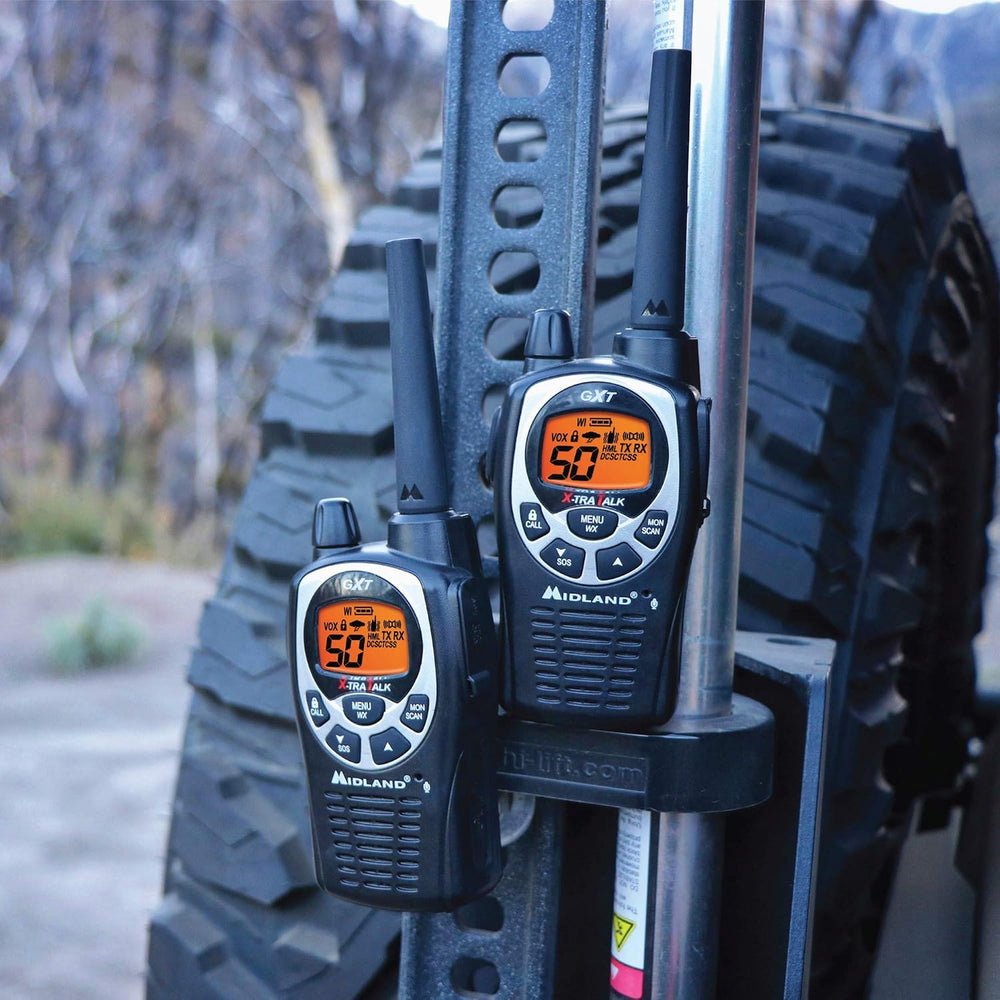 Midland GXT1000VP4 50 Channel GMRS Two-Way Radio - Up to 36 Mile Range Walkie...