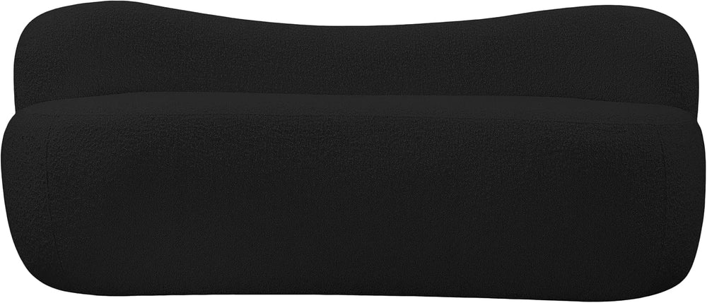 Meridian Furniture 119Black Flair Collection Modern | Contemporary Boucle Fab...