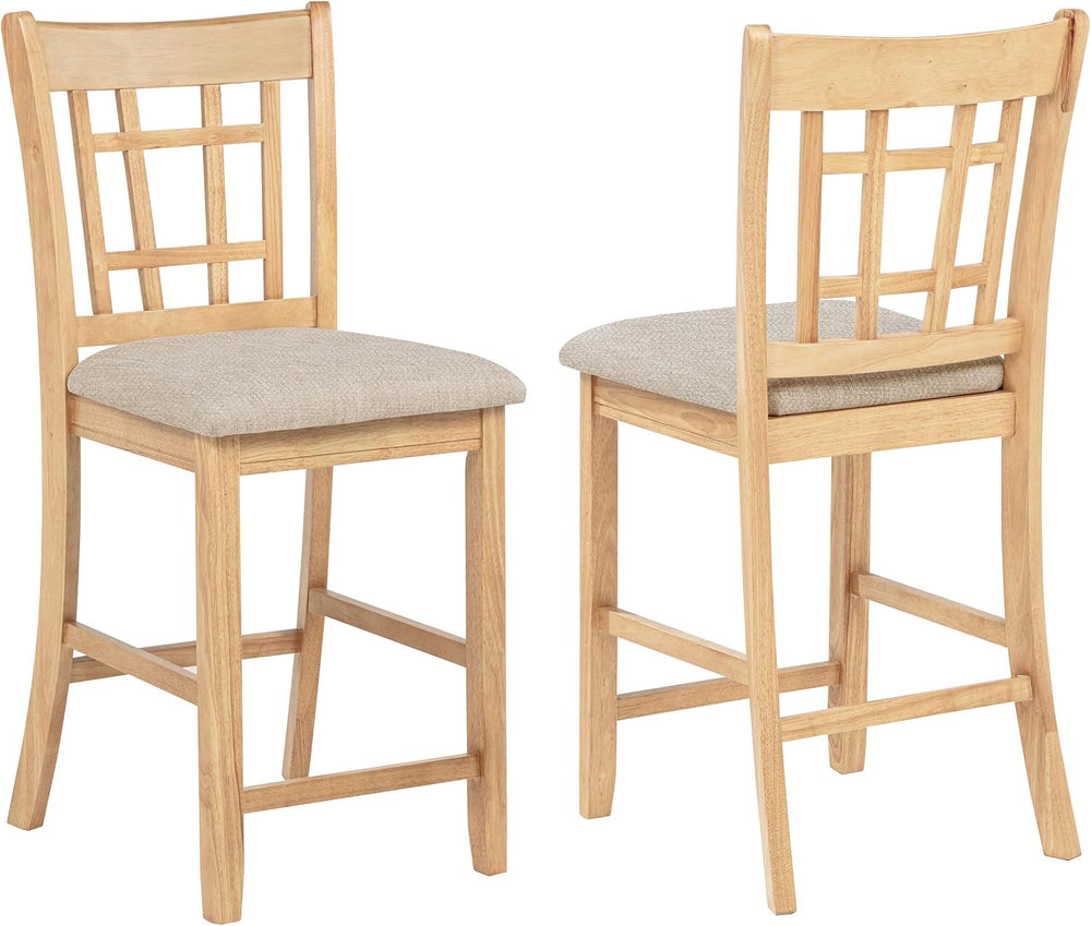 Coaster Home Furnishings - LAVON - Wood Upholstered Counter Height Chairs - L...