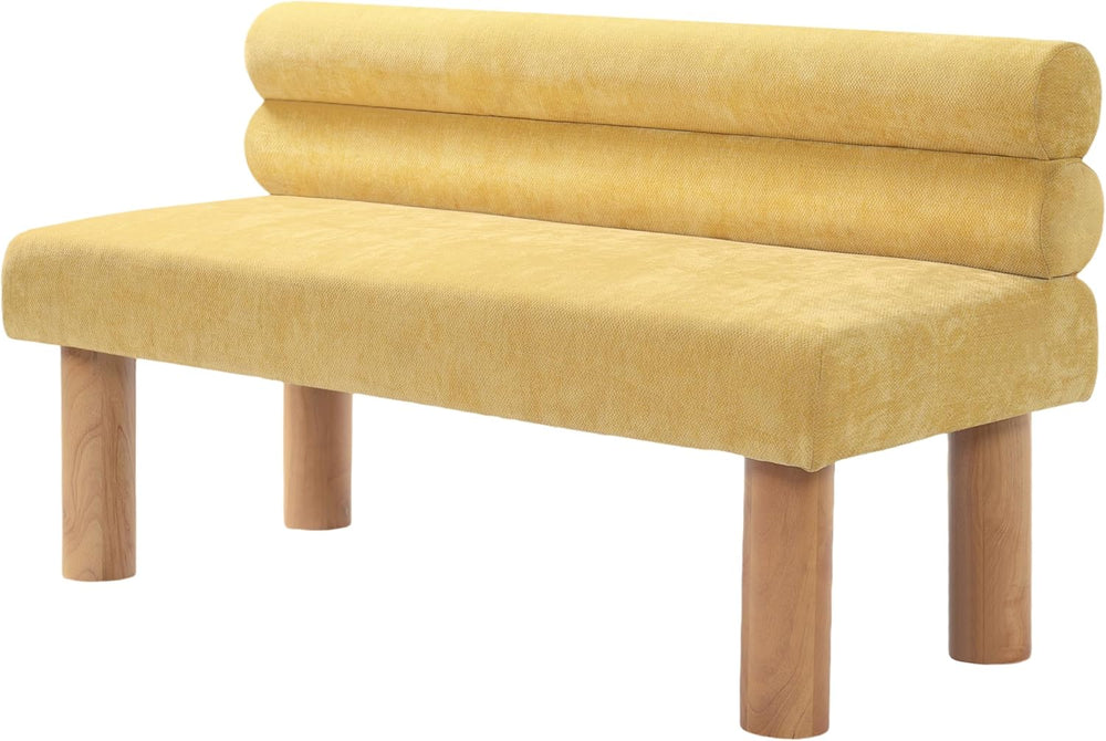 Christopher Knight Home Wally Fabric Upholstered Dining Bench, Long Dining Ro...