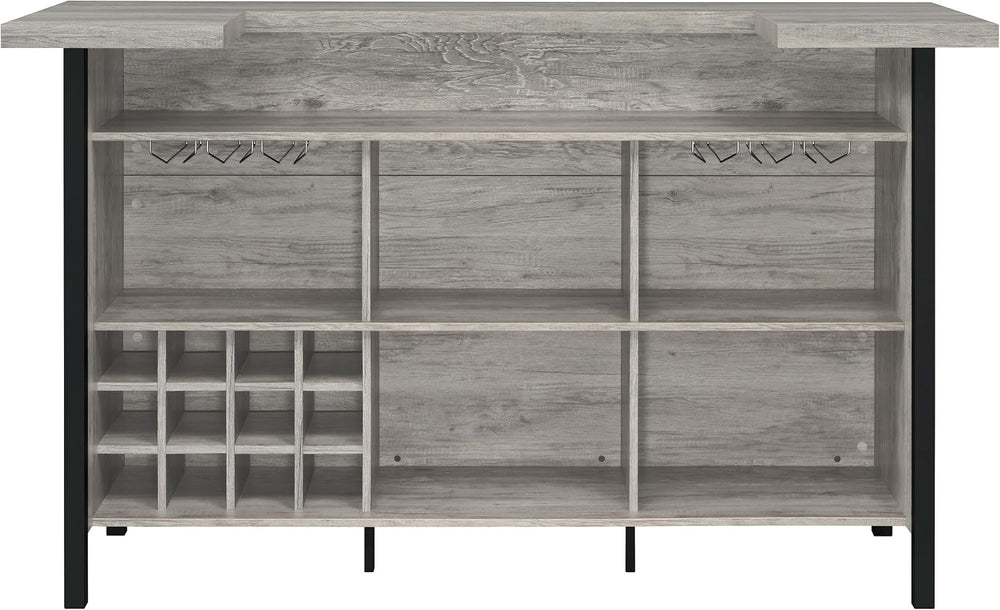 Coaster Home Furnishings - Bellemore - Wood & Metal - Bar Cabinet with Bo...