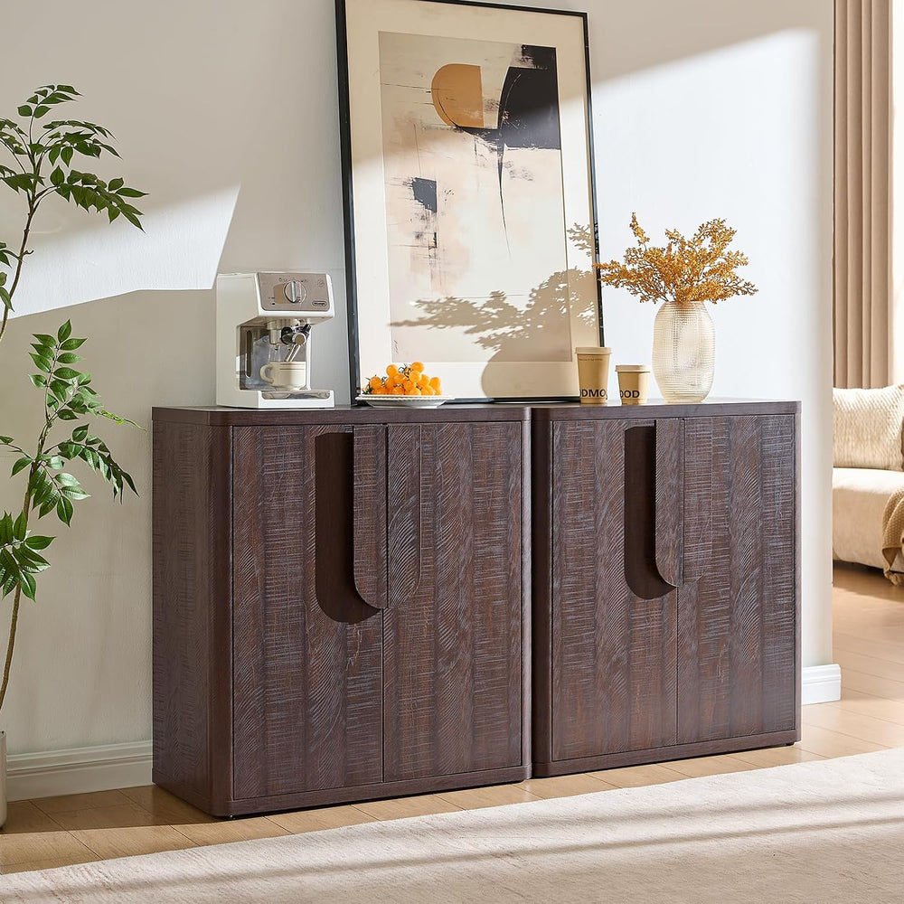 31.14'' Sideboard Buffet Cabinet W/Storage, Modern Accent Cabinets W/...