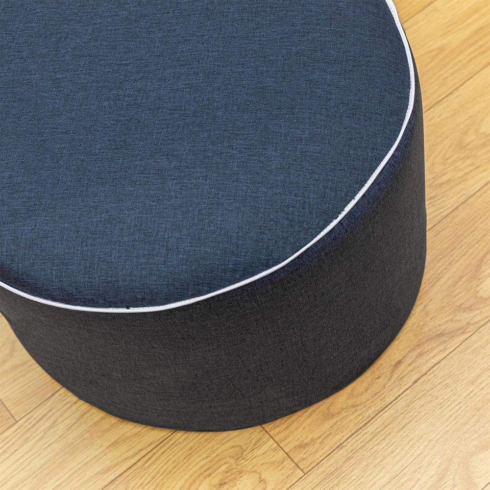 Outdoor Ottomans for Patio Pouf Waterproof Fade-Resistant Ottoman Foot Rest f...