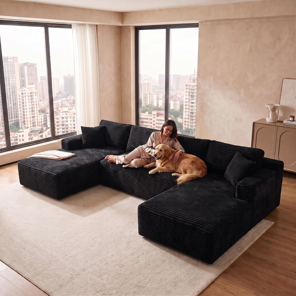 Boneless Couch Modular Sectional Sofa Cloud Couch