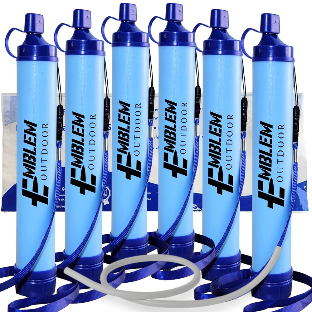 Portable Water Filter for Emergencies, Hiking, Camping, Travel, and Disaster ...