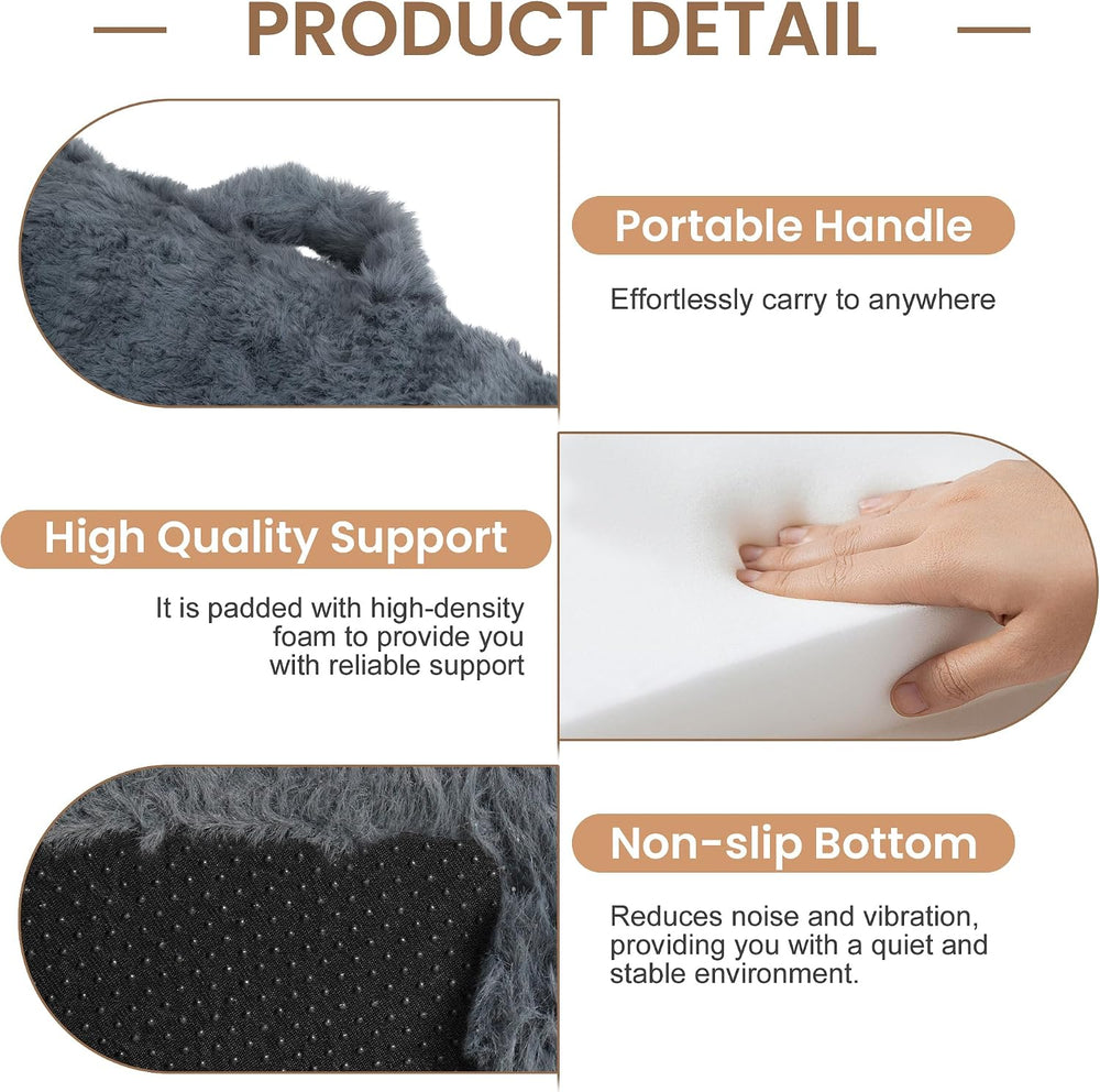 Bean Bag Chair for Adults, Giant Bean Bag Chair with Pillow, Oversized Chaise...