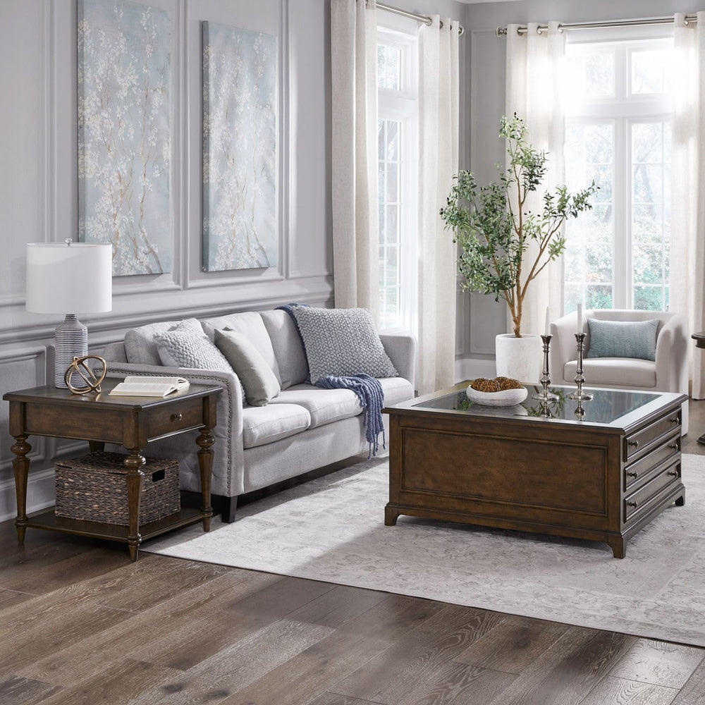 Liberty Furniture Arden Road Living Room Opt 3 Piece Set - Satin Cherry