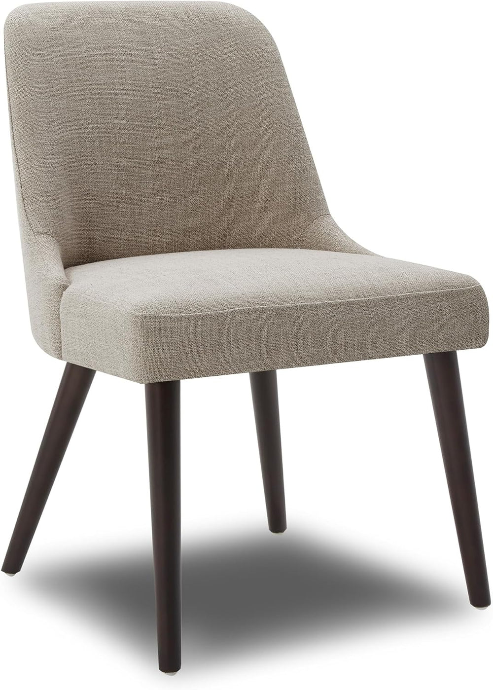 CHITA Mid-Century Modern Dining Chair, Upholstered Fabric Accent Chair for Di...
