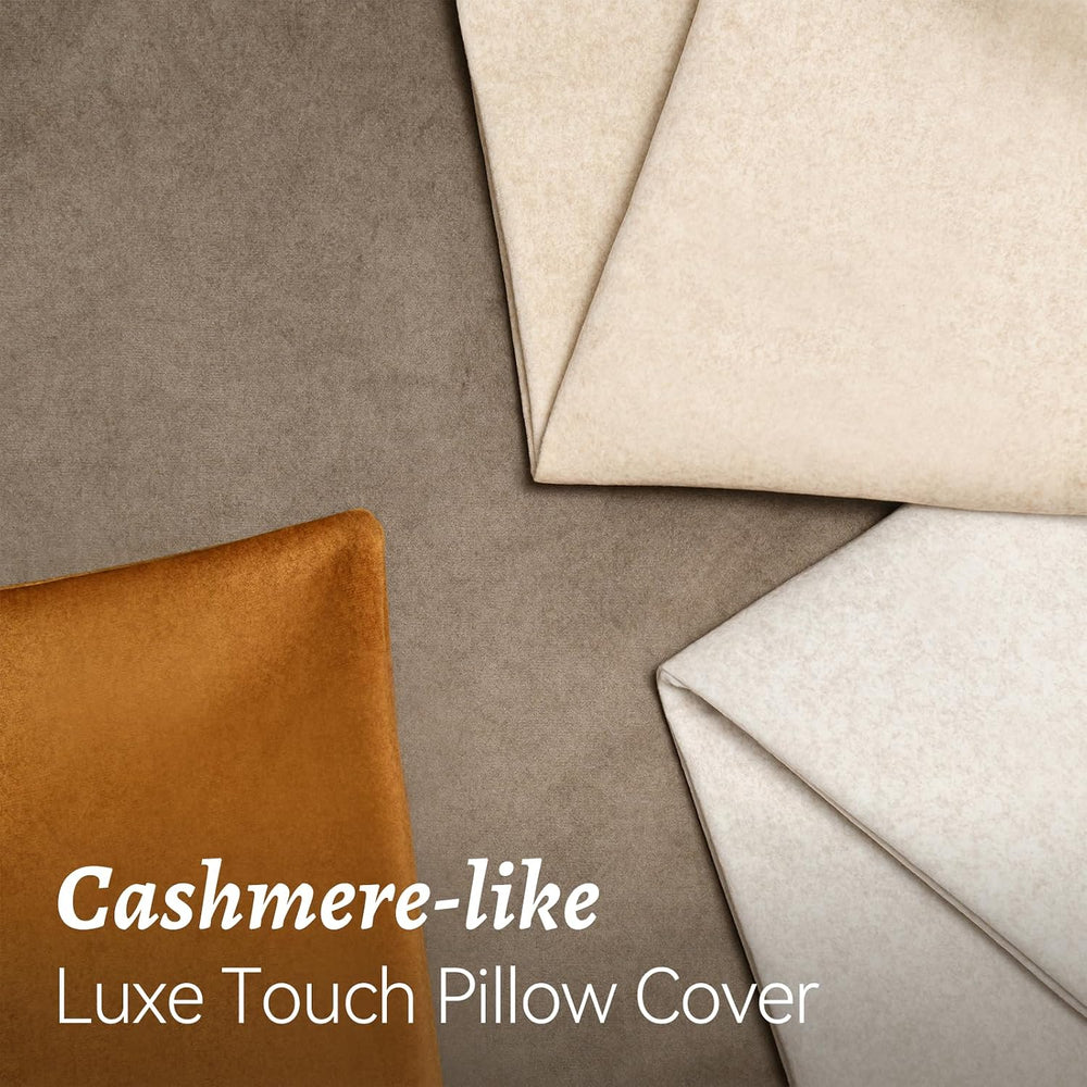 a moment Waterproof Throw Pillow Covers Set of 4,20x20 Inch Outdoor Stain Res...