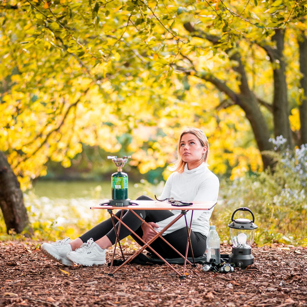 Alpcour Portable Camping Table – Lightweight, Compact Folding Side Table in a...