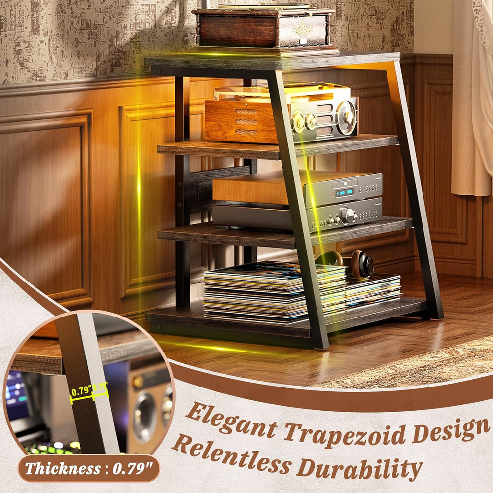 Armocity AV Media Stand, Stereo Stands and Racks Small Entertainment Center