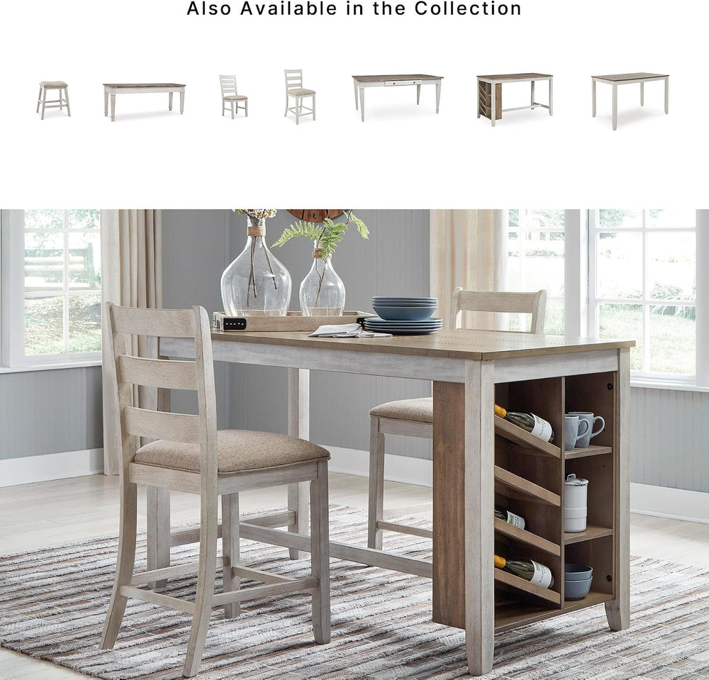 Signature Design by Ashley Skempton Counter Height Dining Table, 60 in