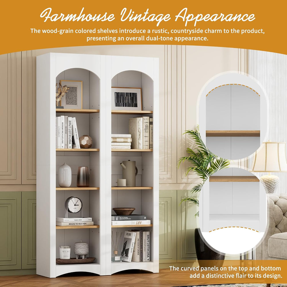 39.3" D*12.4" W*72" H Corner Freestanding Kitchen Pantry Set o...