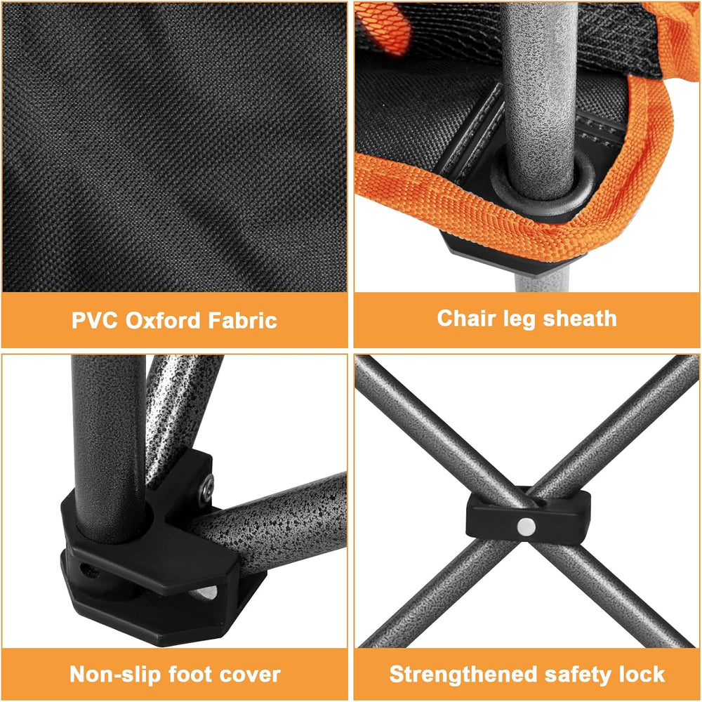 Romswi Double Camping Chair,2 Person Camping Chair Oversized Folding Loveseat...