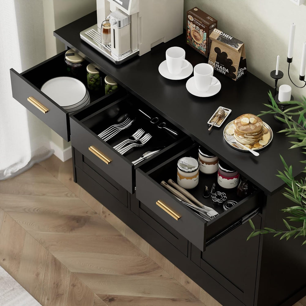 Buffet Cabinet with Storage - Buffets & Sideboards Kitchen Storage Cabine...