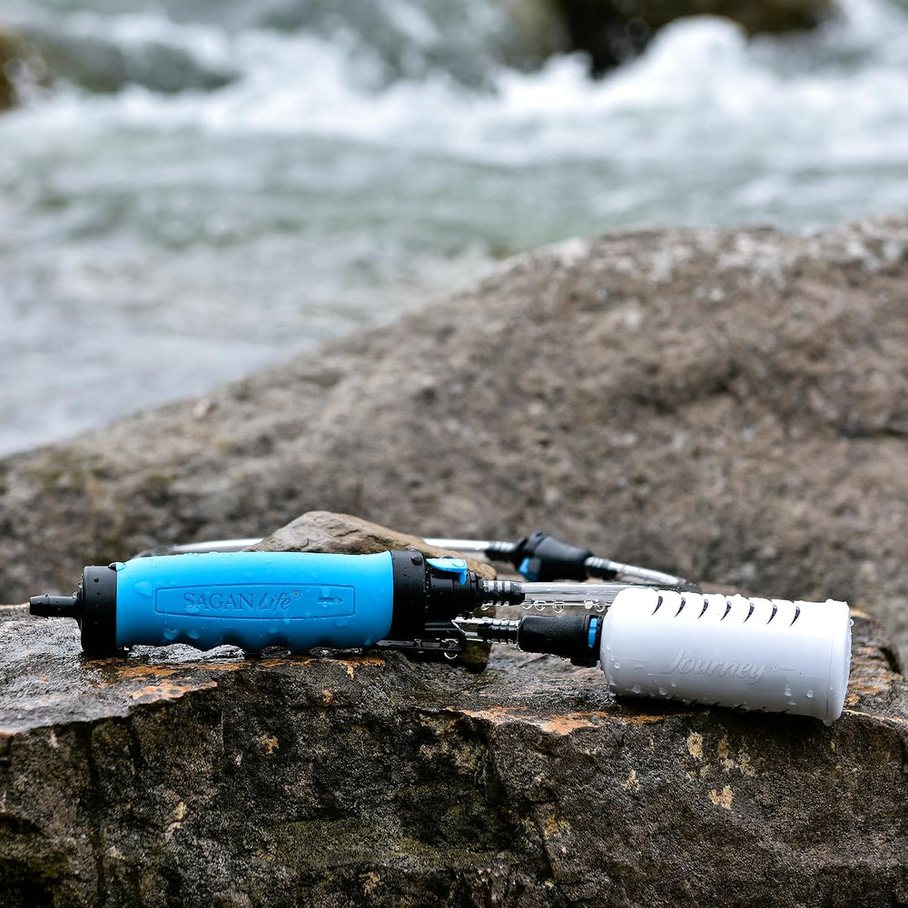 Sagan Life Water Filter Straw, Water Purifier, Ultralight Backpacking Water F...