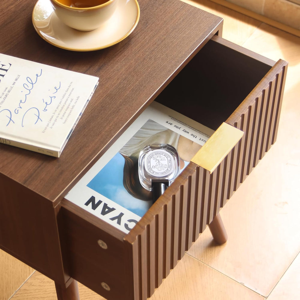 AWASEN Night Stand, Small End Tables Living Room, Mid Century Modern Nightsta...