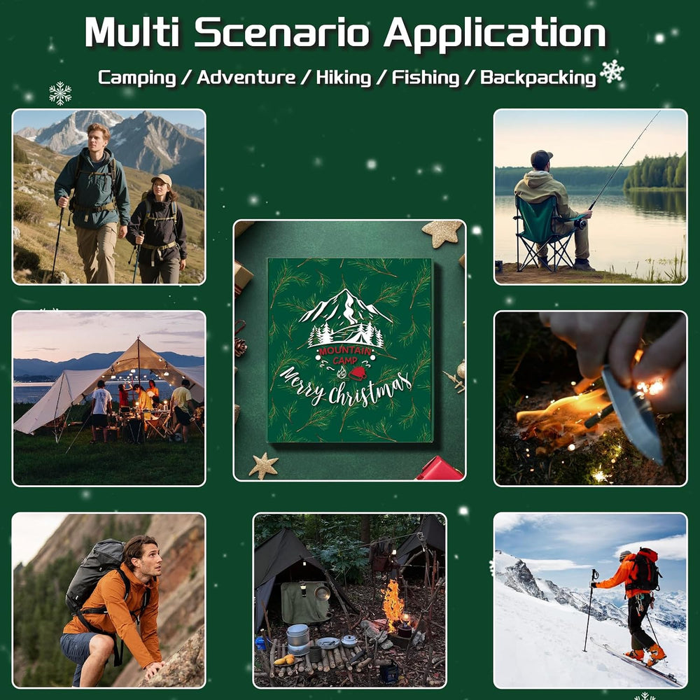 Survival Kit Advent Calendar 2026-24 Days Christmas Countdown Calendar