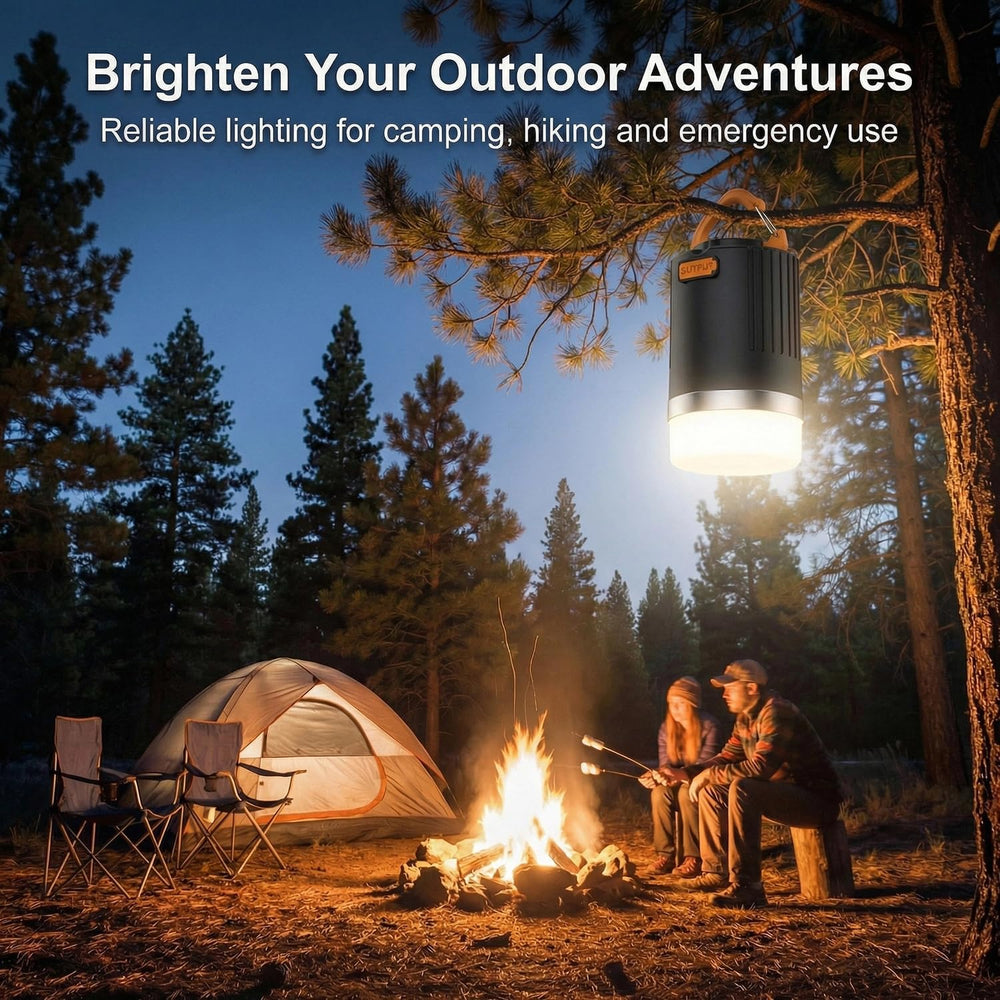 Camping Lantern for Power Outages IP65 Waterproof Camping Lights 10400mAh Por...