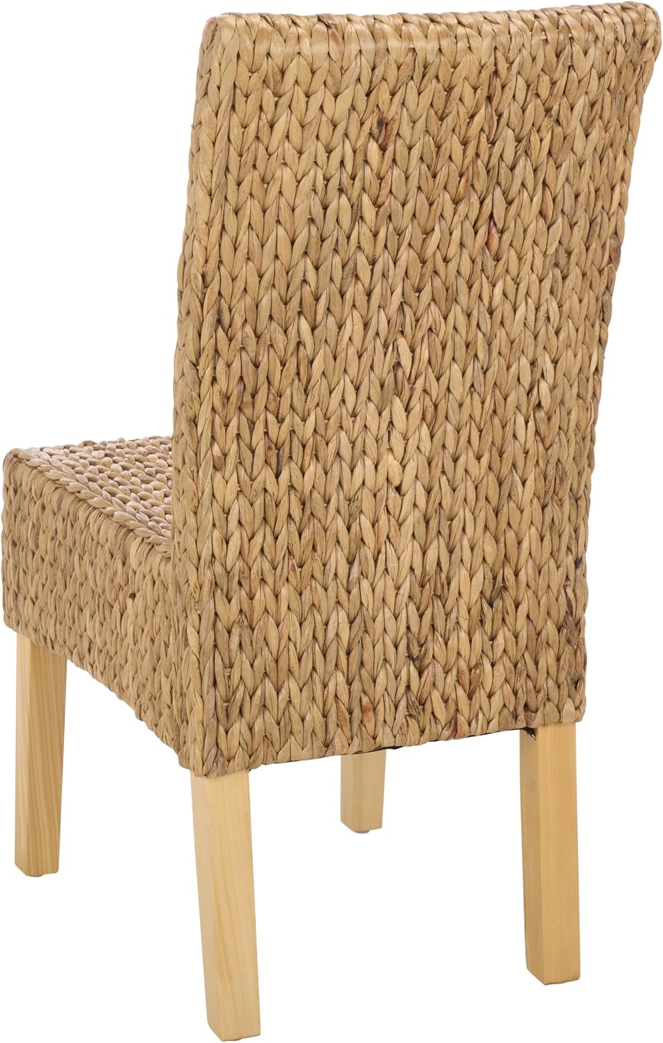 SAFAVIEH Furniture - Luz Dining Chair Set of 2 - Coastal Design - Natural Pin...