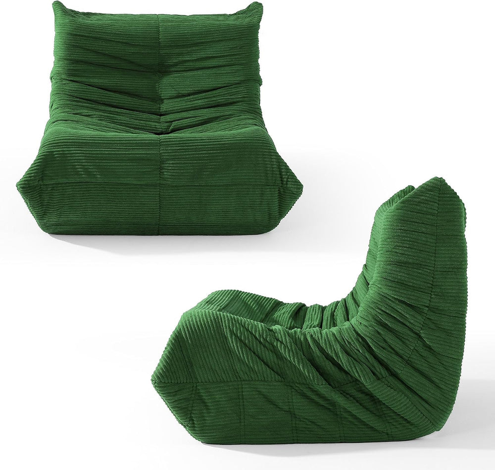 YITAHOME Bean Bag Chairs for Adults | Giant Lazy Floor Sofa with Memory Foam,...