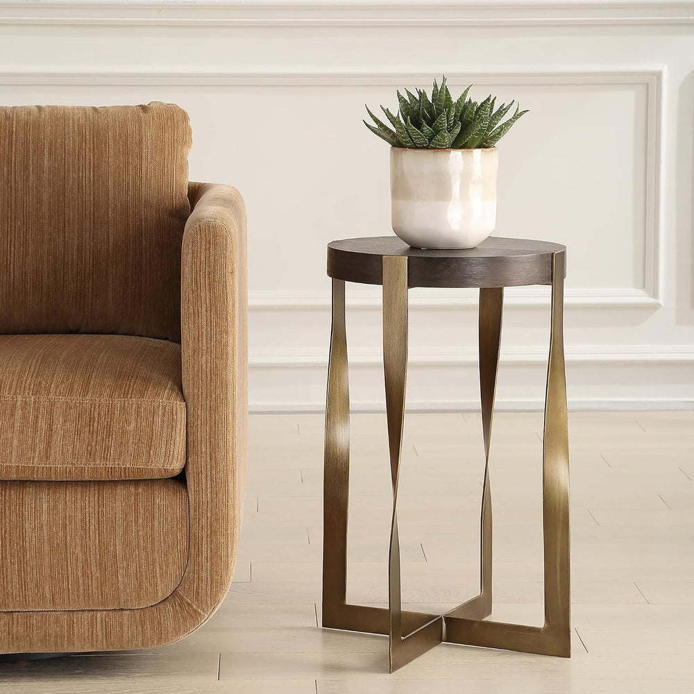 Uttermost 50061 Drew - Accent Table-24 Inches Tall and 16.13 Inches Wide