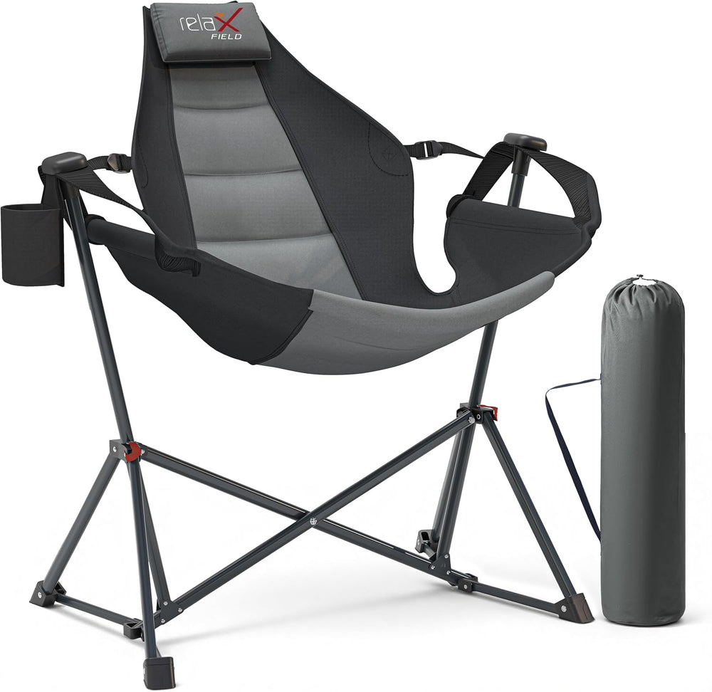 Hammock Camping Chair with Adjustable Backrest, 350LBS Heavy Duty Oversized S...