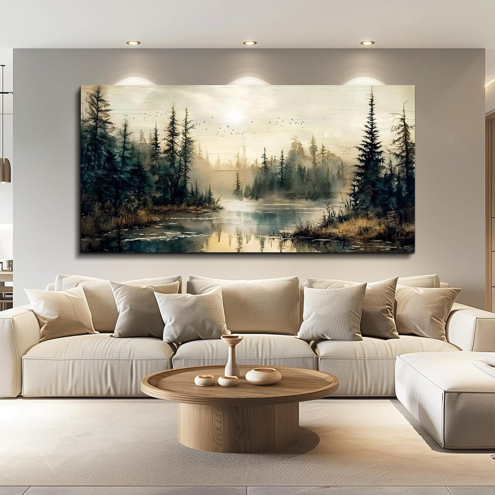 FUHAIHUA Canvas Wall Art For Living Room Large Wall Decor For Bedroom Modern ...