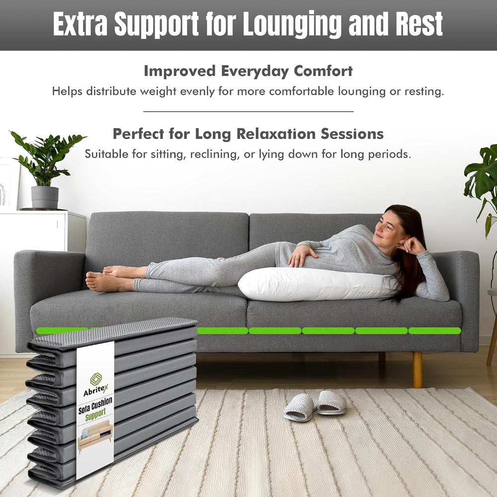 Heavy Duty Couch Cushion Support Board for Sagging Sofas, Foldable Plywood Un...